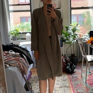 American apparel Olive green trench